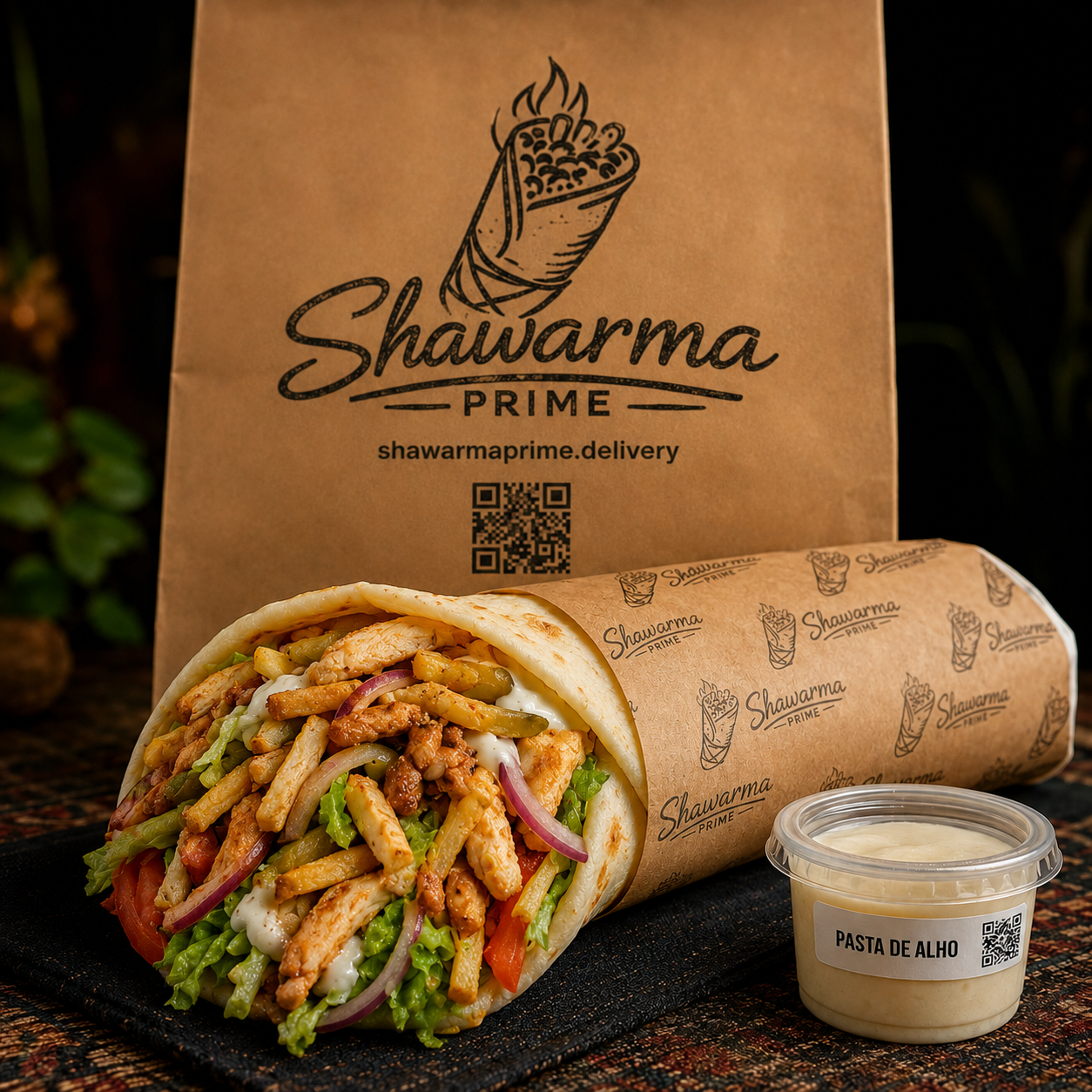 🥙 Shawarma Prime Peito de Frango