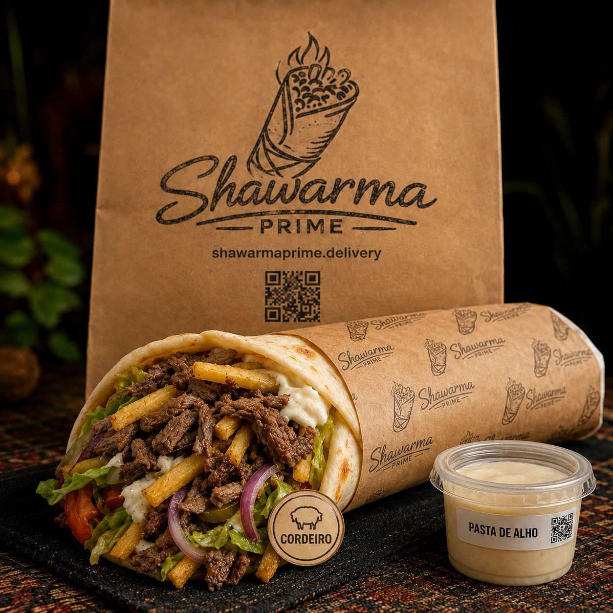 🥙 Shawarma Prime Cordeiro